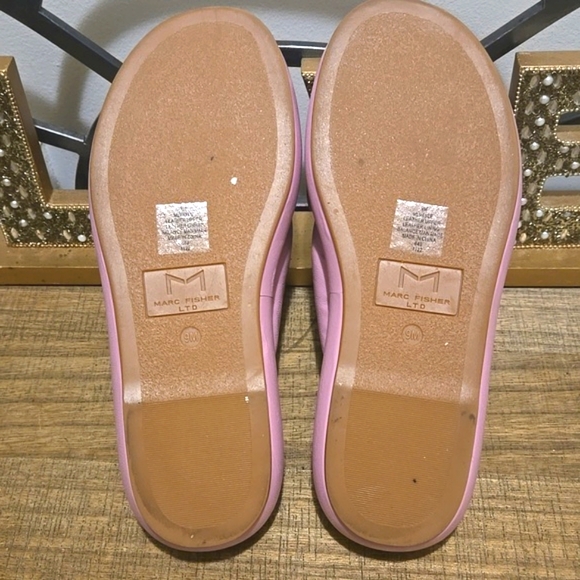 Marc Fisher Ltd Women's Vayle Pink Women's Slippers Sandals Sz 9 - Picture 7 of 8
